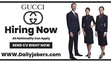 lavorare gucci agevolazioni|gucci careers.